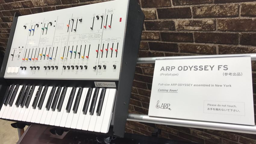 Is Korg preparing a full-size version of its ARP Odyssey synth