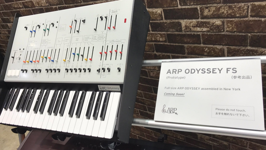 It looks real, but there&#039;s no official word from Korg regarding the ARP Odyssey FS.