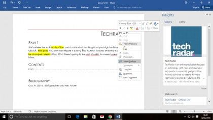 Top 10 Word 2016 tips | TechRadar