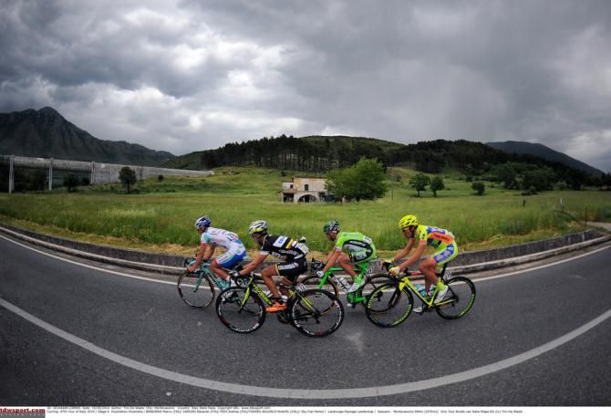 The four man break away
