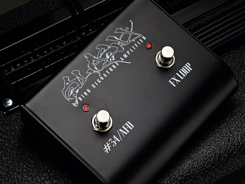 The AFD100 is a single channel design, but the #34/AFD switch provides some tonal variety.