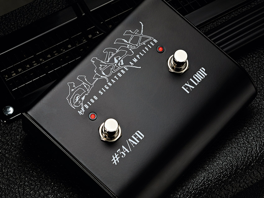 The AFD100 is a single channel design, but the #34/AFD switch provides some tonal variety.