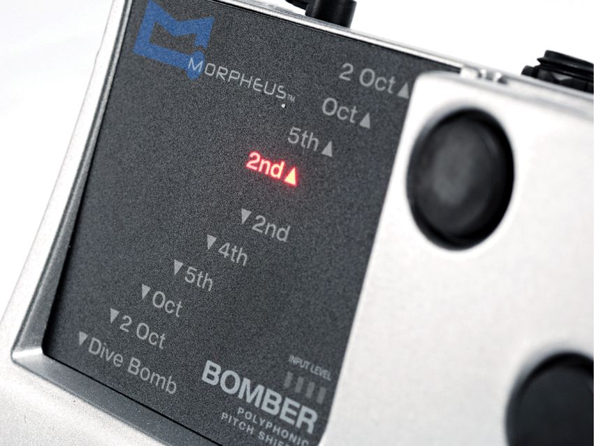 The Bomber's of effects will have you pulling off a range of pitch shift sounds straight away.