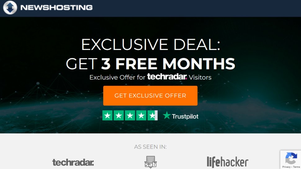 Newshosting website screenshot (August 2025).