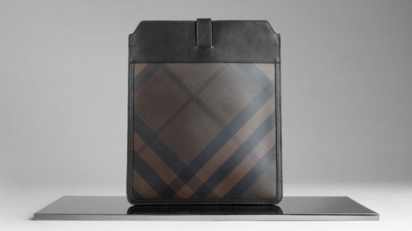 Burberry Smoked Check iPad case