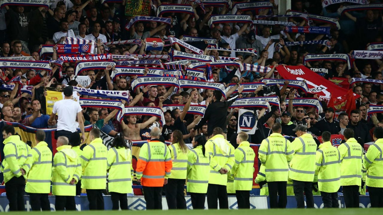 Hadjuk Split fans, hooliganism