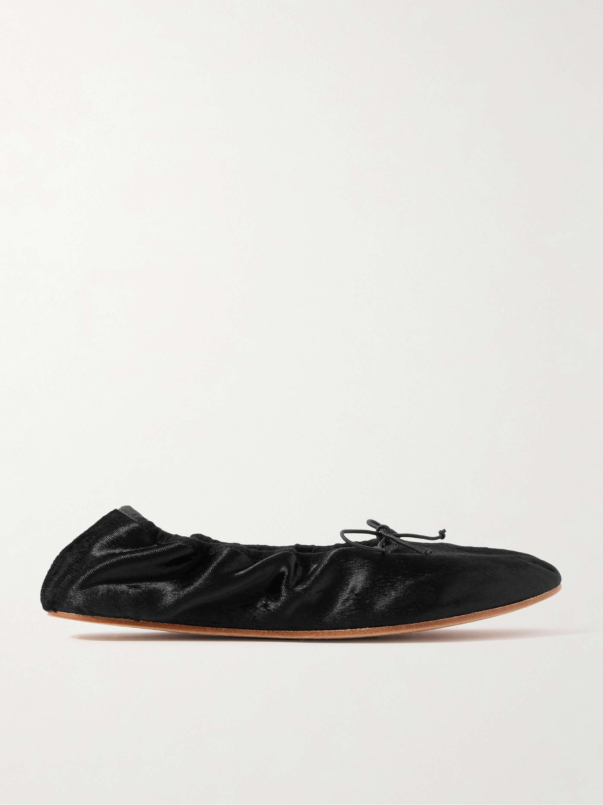Velvet Ballet Flats