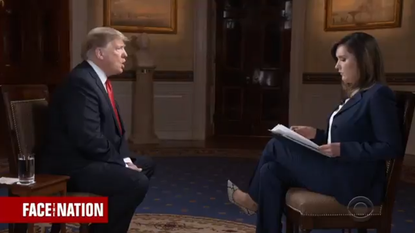 President Trump on CBS