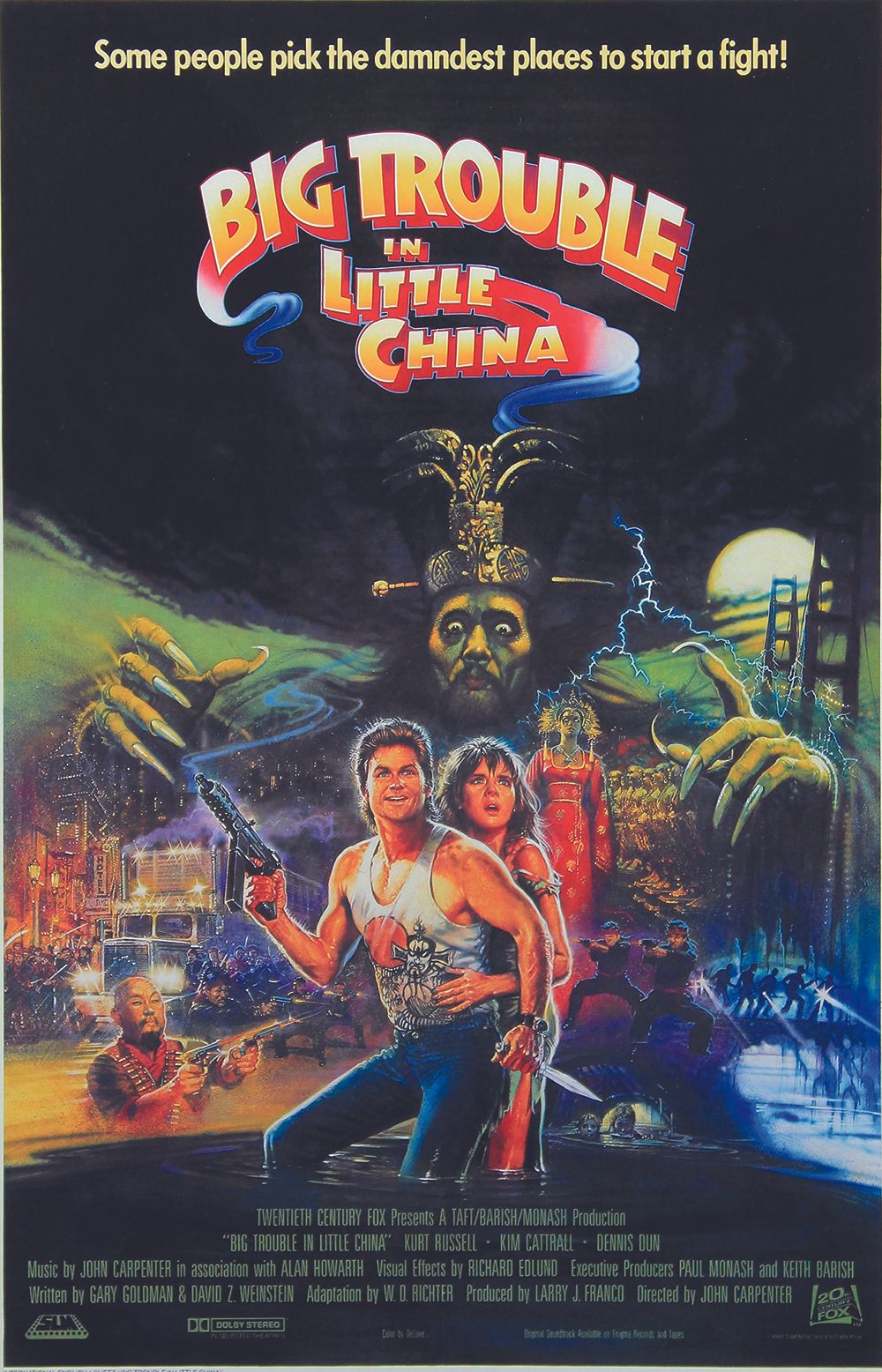 Brian Bysouth&rsquo;s art conveys the film&rsquo;s gritty urban action, and its dark, mystical side
