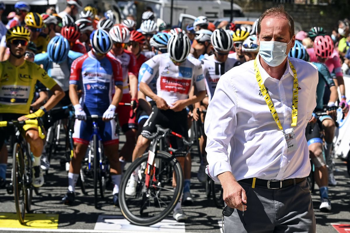 Tour de France 2020 - 107th Edition - 4th stage Sisteron - Orcieres Merlette 160.5 km - 01/09/2020 - Christian Prudhomme (FRA - ASO) - photo Vincent Kalut/BettiniPhotoÂ©2020 