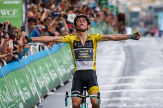 Sepp Kuss (LottoNL-Jumbo) wins the final stage of the 2018 Tour of Utah on his way to the overall title