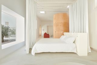 Bedroom at Casa Montelongo’s unit one