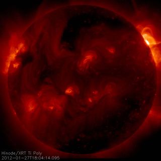 Large X-class Flare Erupts on the Sun
