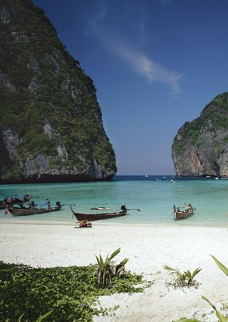 Maya Beach, Thailand - Romantic Places to Propose - Romantic Destinations - Romantic Breaks - Marie Claire - Marie Claire UK