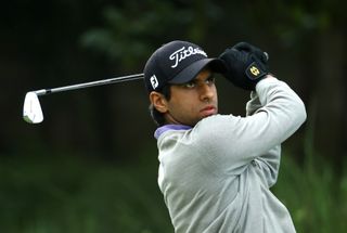 Aaron Rai pictured in 2017 - the same year he won the Challenge Tour's Magical Kenya Open