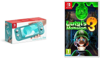 Nintendo Switch Lite (Turquoise) + Luigi's Mansion 3 | now £229.99 at Amazon
