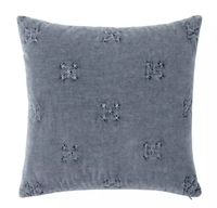 Dark blue stitch cushion| Was £39, Now £19 (Save £20)