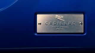 Cadillac Celestiq 'hand-built' badge