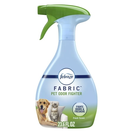 Febreze Fabric Spray Air Freshener, Odor-Fighting Fabric Refresher, Pet Odor Fighter, 23.6 Fl Oz
