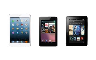 Apple iPad mini vs Google Nexus 7 vs Amazon Kindle Fire HD