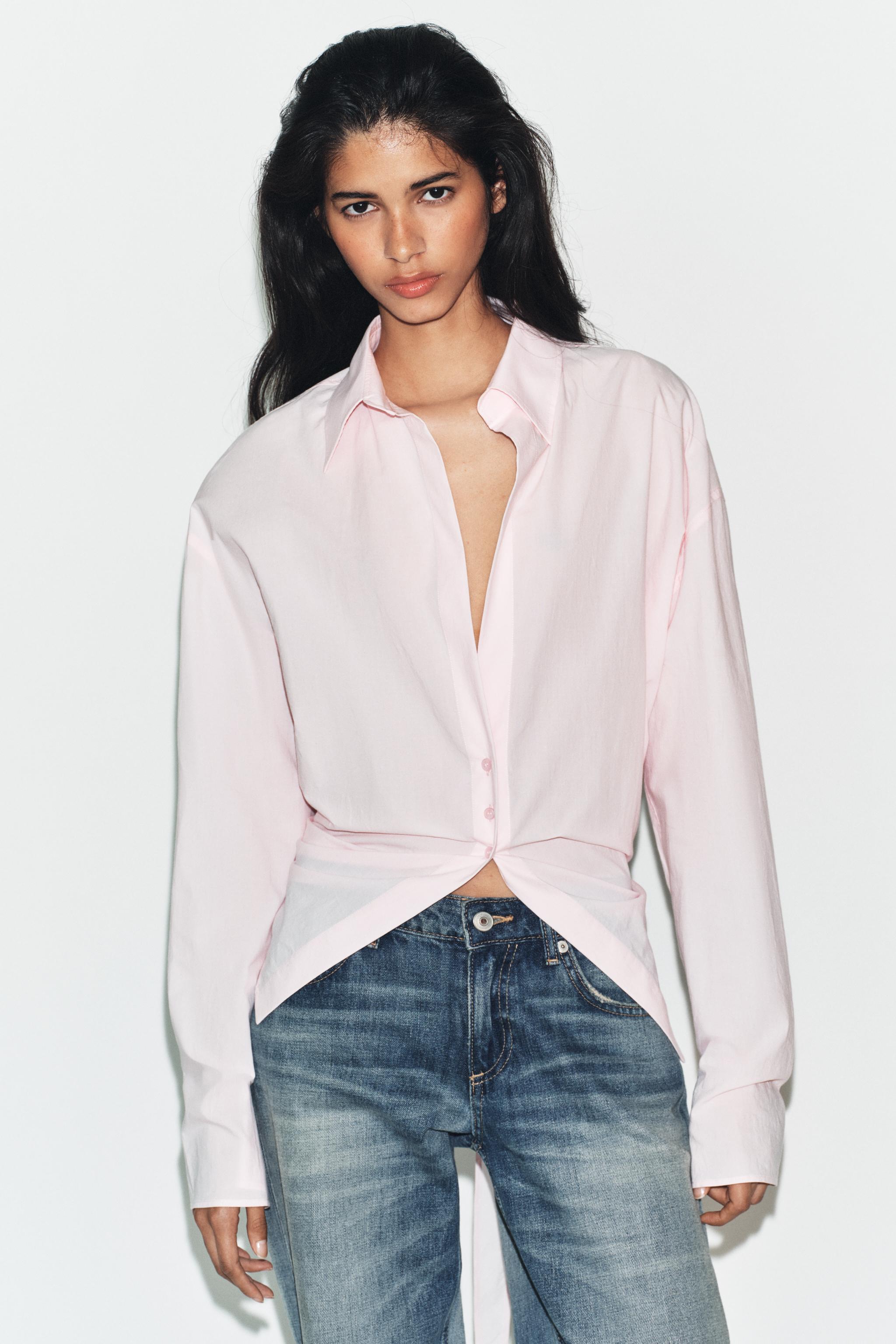 Oversized Tie Shirt