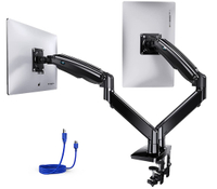 Huanuo Dual Monitor Mount Stand: was $139, now $79 at Newegg