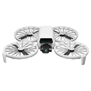 DJI Flip unfolded on a white background