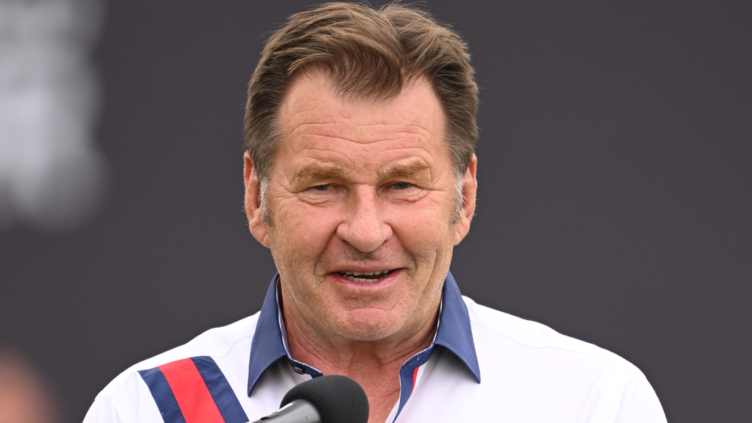 Nick Faldo at the Betfred British Masters