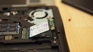SSD unscrewed