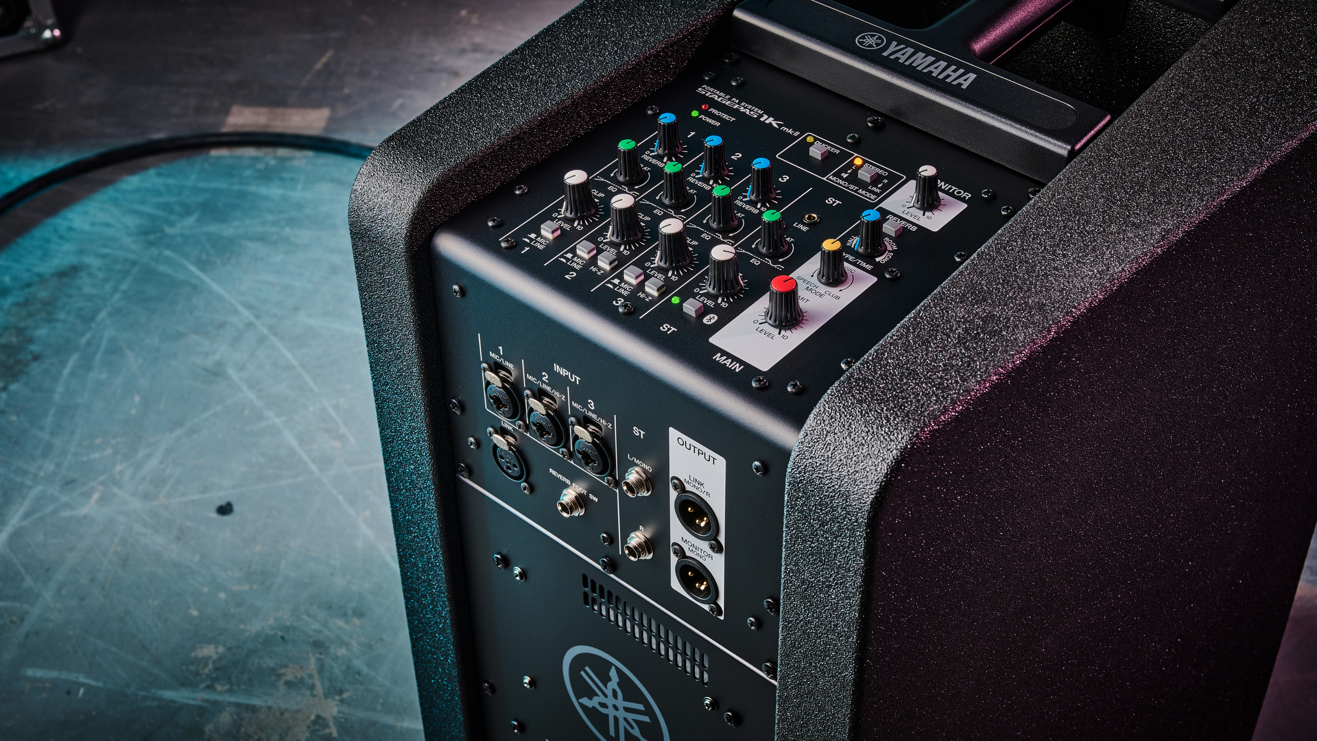 A selection of PA systems in out testing studio