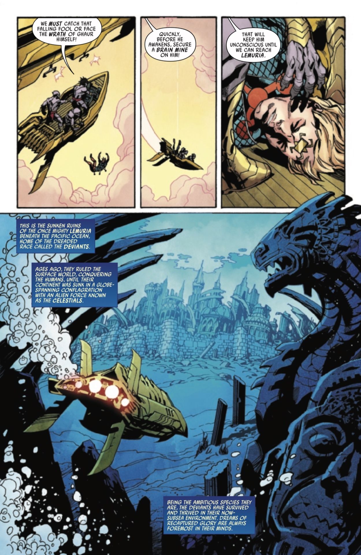 page from Eternals Forever #1