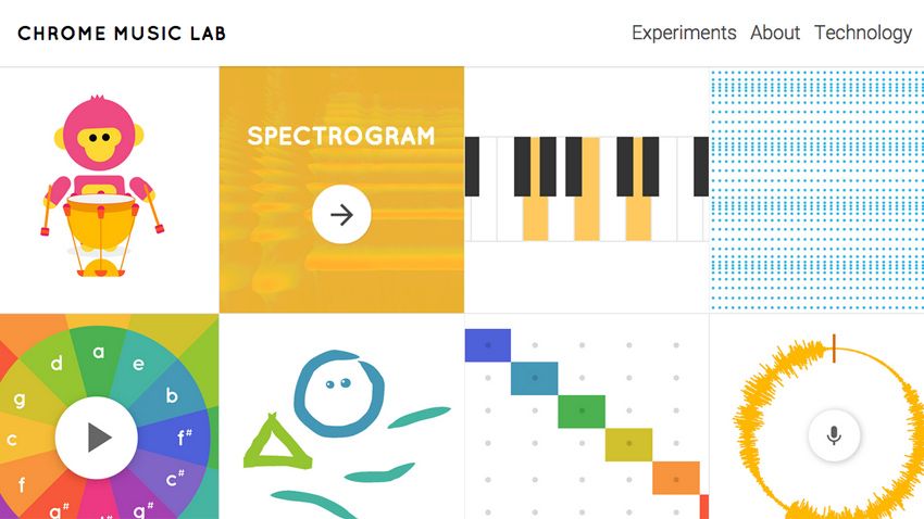 Shared Piano - Chrome Music Lab