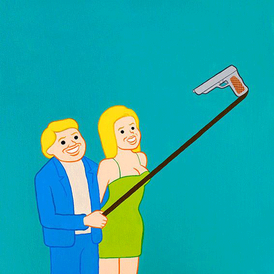 Joan Cornellà selfie stick