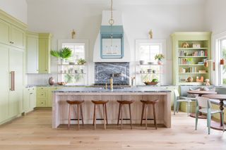 Green kitchen by Cortney Bishop