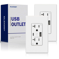 USB wall charger outlet, Amazon