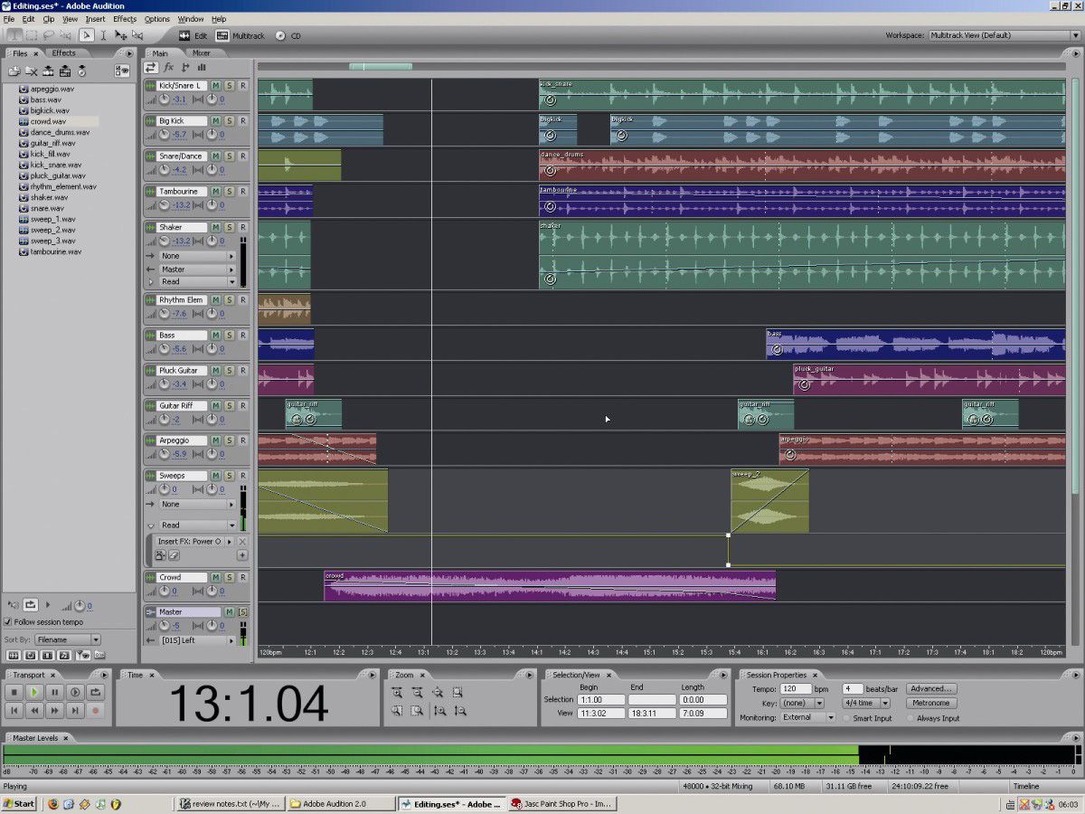 Adobe audio mixing software installer