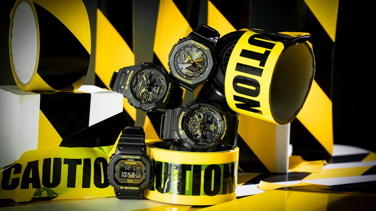 Casio G-Shock Caution Yellow