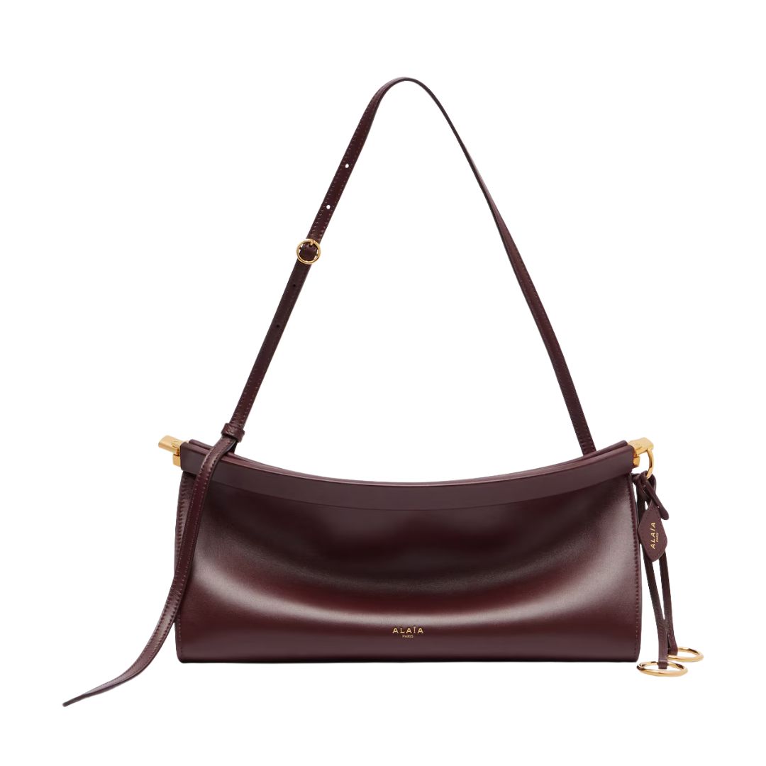 Ala&amp;iuml;a, Le Click medium leather shoulder bag