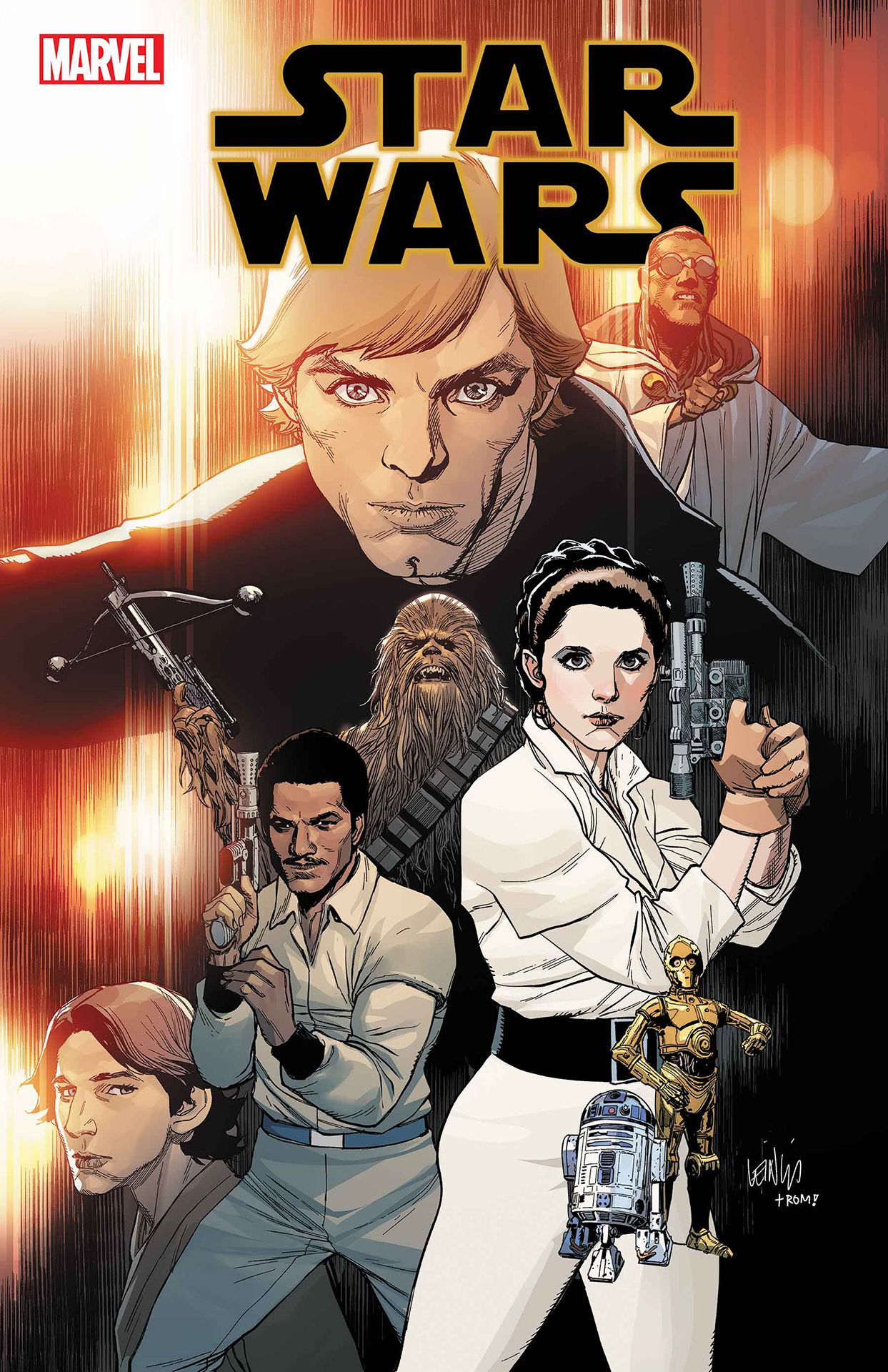 Star Wars #50 cover by Leinil Francis Yu