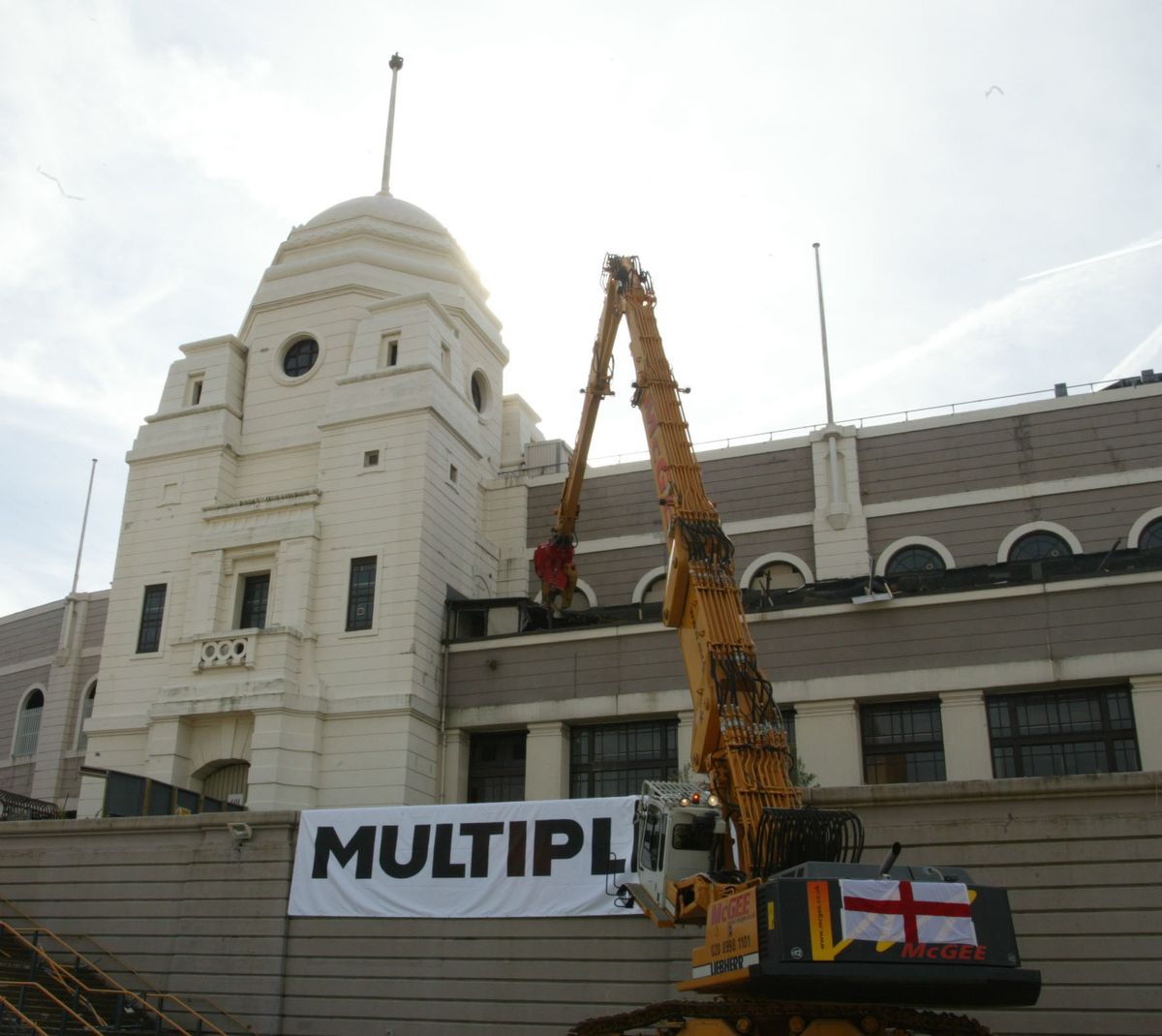 Demolition of Wembley