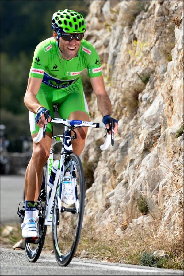 Alejandro Valverde (Movistar) is enjoying a strong return to racing after his ban from the sport.