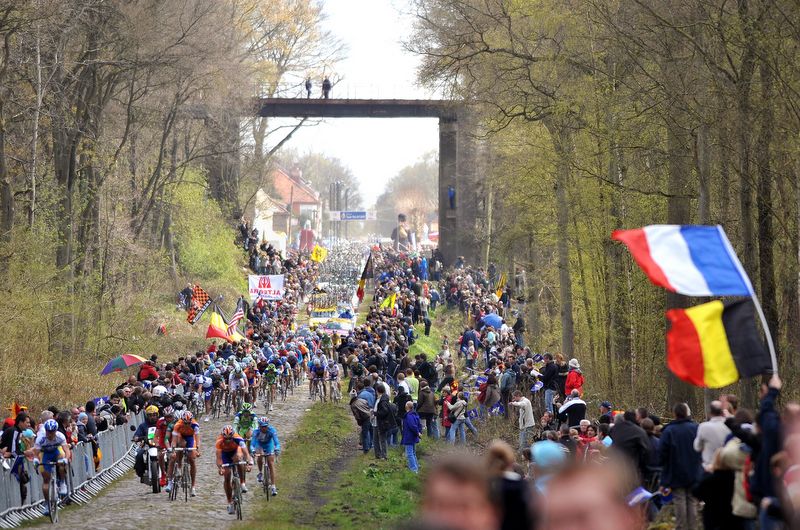 The Forest of Arenberg is always packed with fans