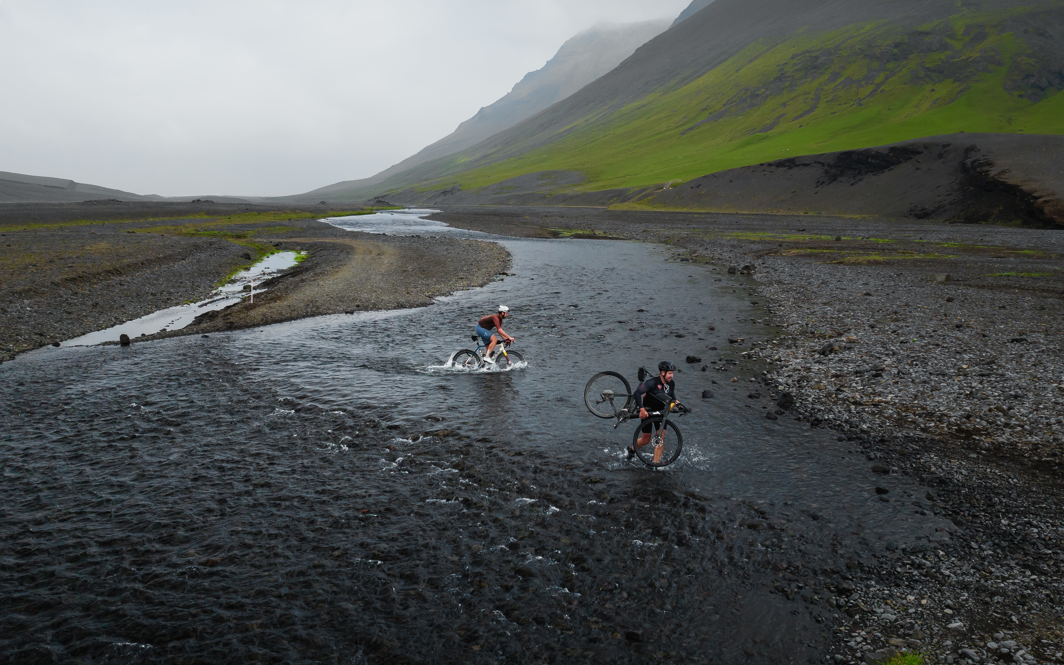 The Rift features extensive water crossing