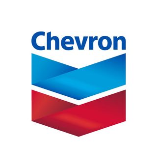 The original Chevron logo was designed by Lippincott Mercer in 1969 and updated in 2005