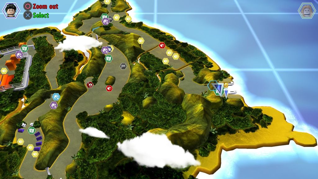 Red Bricks in Lost World: Jurassic Park - Lego Jurassic World Red Brick ...