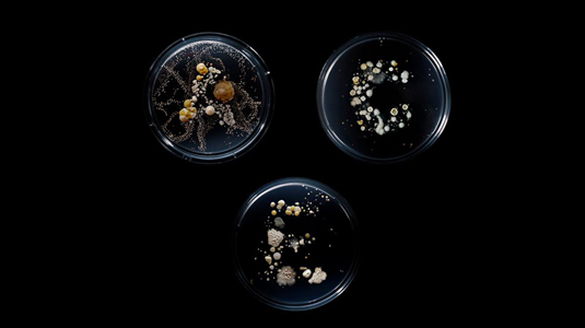 Subvisible Subway saw Craig Ward taking bacterial samples from New York's 22 subway lines to create an experimental typeface