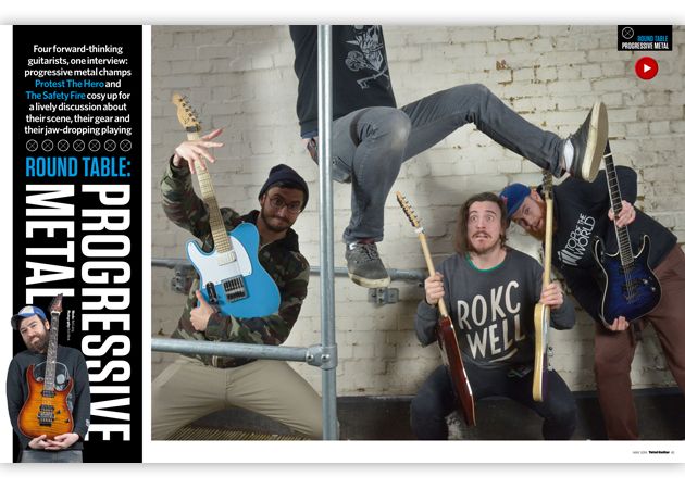 Protest The Hero &amp; The Safety Fire talk prog metal. Plus, PTH teach you their favourite riffs!