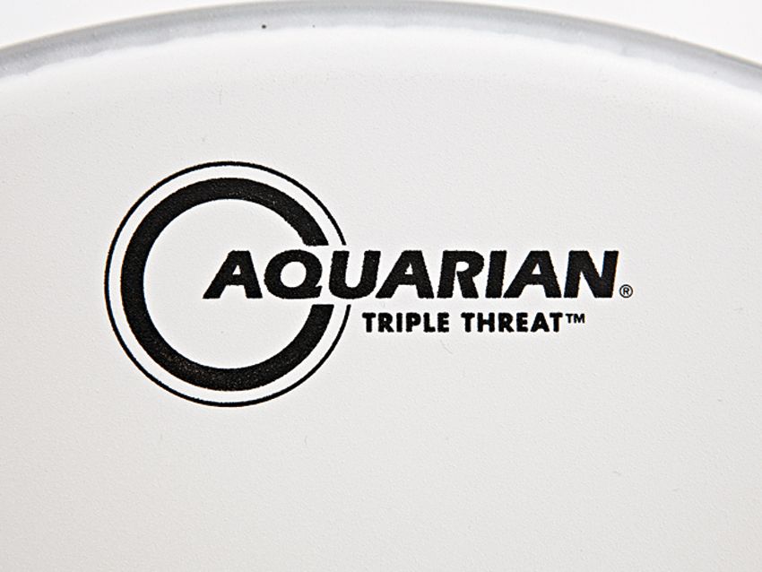 The Triple Threat snare head lays claim to being the world's first three-ply head.