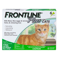 Frontline Plus Flea & Tick Spot Treatment for Cats