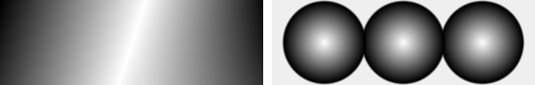 Multiple gradient background values